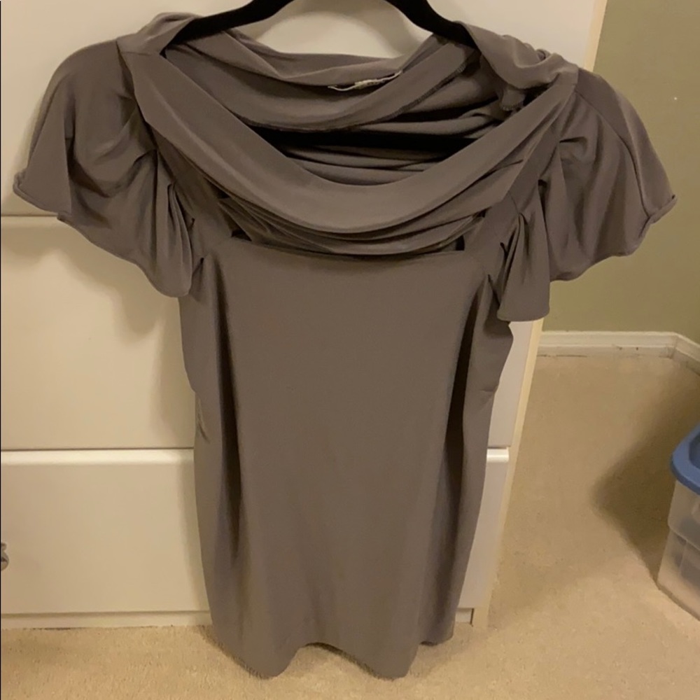Banana Republic Cowl neck shift dress